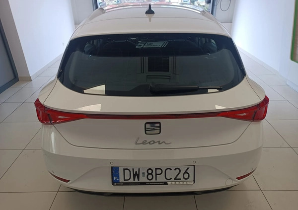 Seat Leon cena 74900 przebieg: 49946, rok produkcji 2021 z Miejska Górka małe 326